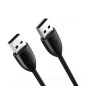 Cabletime USB 2.0 kabel, USB-A: Han -